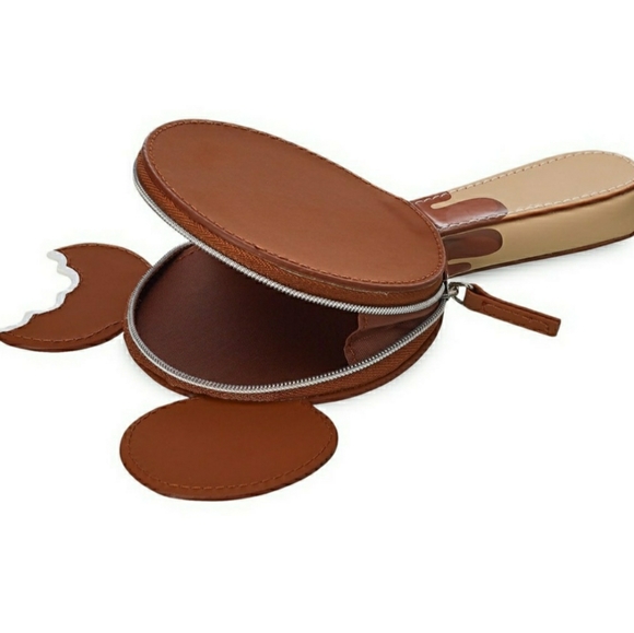 Disney Parks Mickey Mouse Ice Cream Bar Coin Purse - Picture 3 of 6